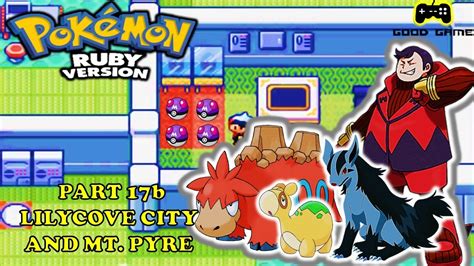 pokemon ruby walkthrough lilycove city.
